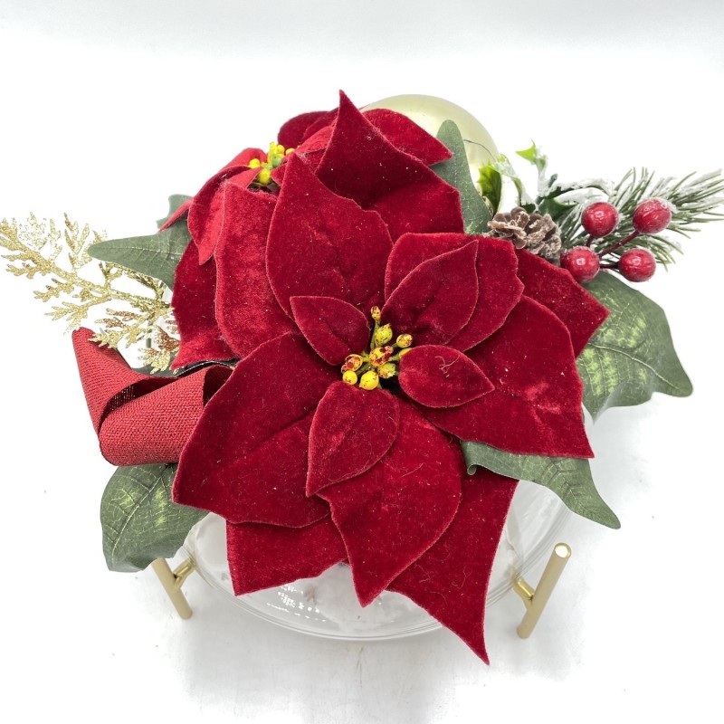 Grossiste fleuristes | Compo florale artificielle Noël| Qualité prix Grossiste fleuristes | Compo florale artificielle Noël| Qualité prix