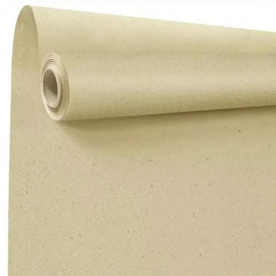 Rouleau Grass Paper Naturel - 100% Papier Recyclé 0.80x40m 80 Gr