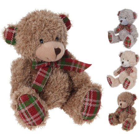 Peluche décorative nounours - 3 assortiments