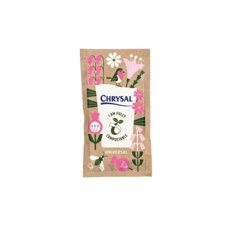 Carton de 500 sachets de conservateur de fleurs Chrysal - Sachet Compostable + Carton de 500 sachets de conservateur de fleurs Chrysal - Sachet Compostable +