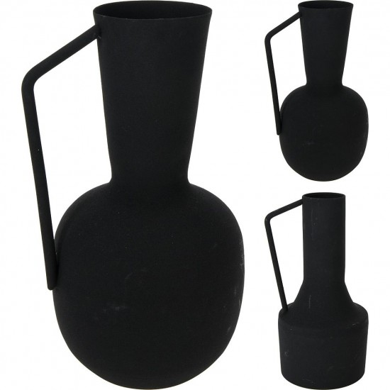 Vase métal noir - Collection Mercredi