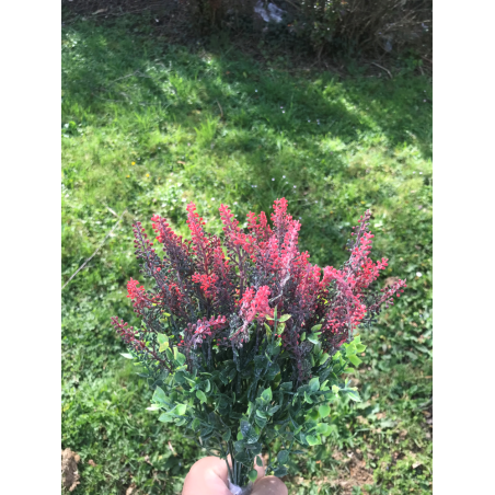 Bruyère Artificielle Rouge | Fleurs Artificielles | Pas cher Bruyère Artificielle Rouge | Fleurs Artificielles | Pas cher