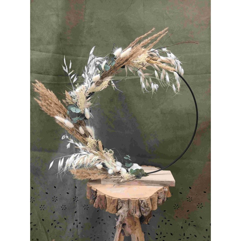 Cercle de Fleurs Séchées | Grossiste fleuristes | Qualité prix Cercle de Fleurs Séchées | Grossiste fleuristes | Qualité prix