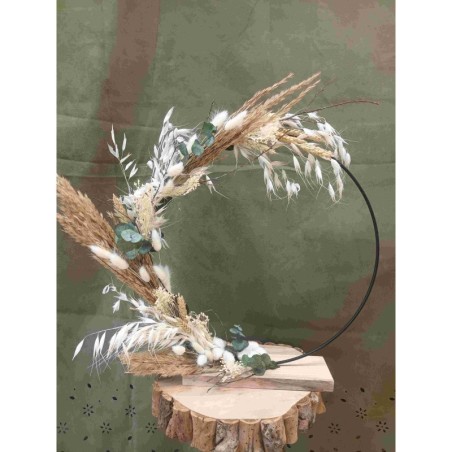 Cercle de Fleurs Séchées | Grossiste fleuristes | Qualité prix Cercle de Fleurs Séchées | Grossiste fleuristes | Qualité prix