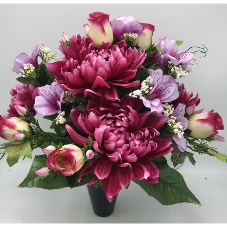Composition funéraire cône | Grossiste fleuriste | Artisanat Français Composition funéraire cône | Grossiste fleuriste | Artisanat Français