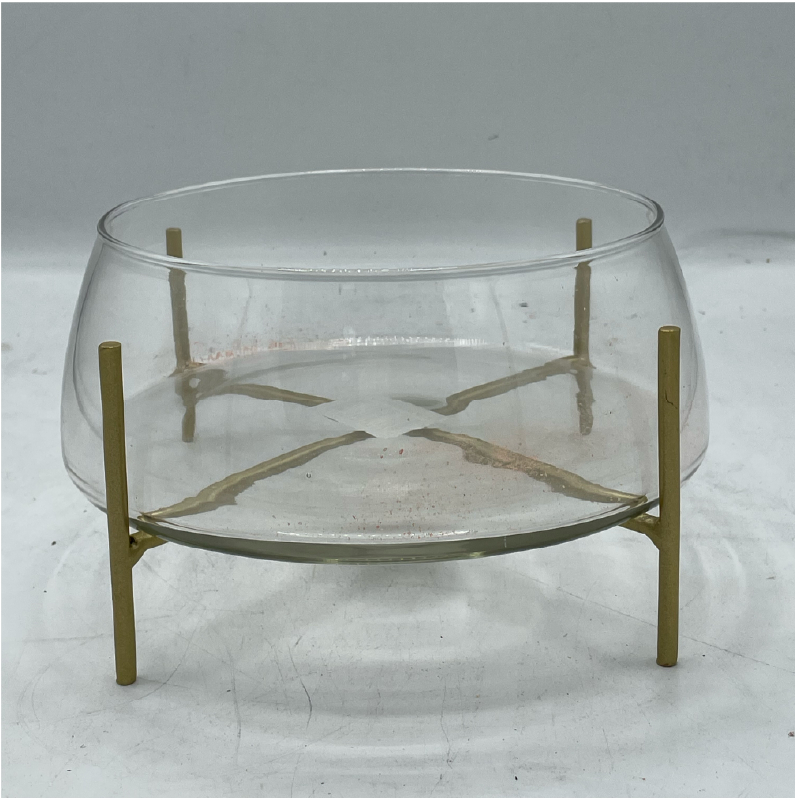 Coupe sur pied ø 21 cm H 12,5cm + Coupe sur pied ø 21 cm H 12,5cm +