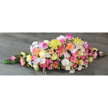 Composition florale gerbe | Grossiste fleuriste | Fait main en France Composition florale gerbe | Grossiste fleuriste | Fait main en France