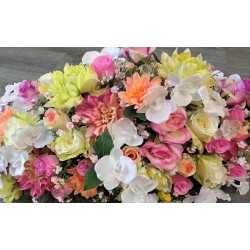 Composition florale gerbe | Grossiste fleuriste | Fait main en France