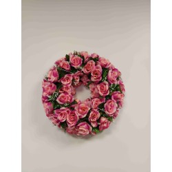 Couronne funéraire Rome | Fleurs Artificielles | Fait main en France