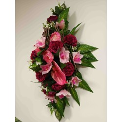 Composition florale gerbe | Grossiste fleuriste | Fait main en France