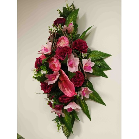 Composition florale gerbe | Grossiste fleuriste | Fait main en France Composition florale gerbe | Grossiste fleuriste | Fait main en France