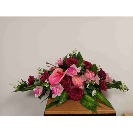 Composition florale gerbe | Grossiste fleuriste | Fait main en France Composition florale gerbe | Grossiste fleuriste | Fait main en France