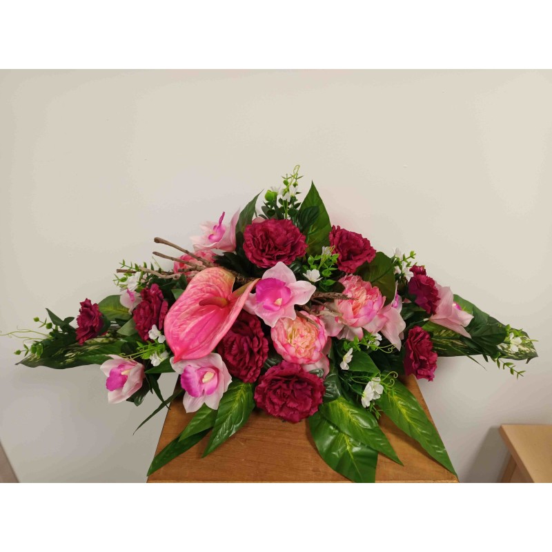 Composition florale gerbe | Grossiste fleuriste | Fait main en France Composition florale gerbe | Grossiste fleuriste | Fait main en France