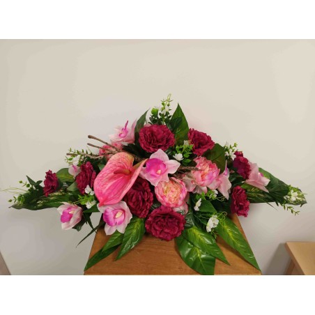 Composition florale gerbe | Grossiste fleuriste | Fait main en France Composition florale gerbe | Grossiste fleuriste | Fait main en France