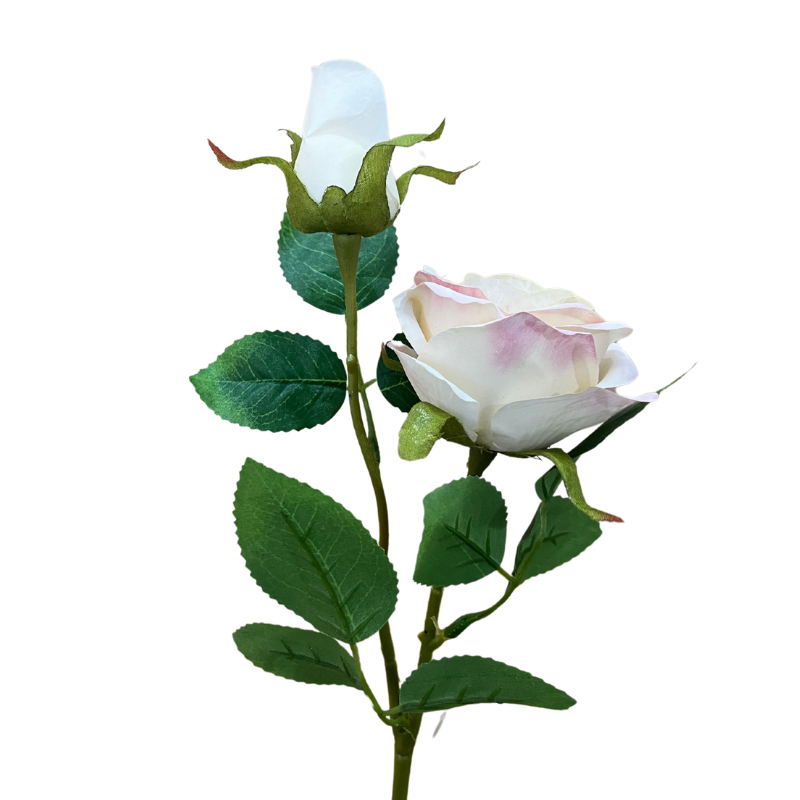 Rose artificielle avec bouton | Grossiste Fleuriste | Qualité Prix