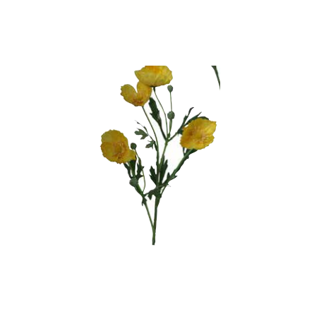 Coquelicot artificiel | Fleurs artificielles | Grossiste Fleuristes