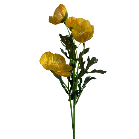 Coquelicot artificiel | Fleurs artificielles | Grossiste Fleuristes