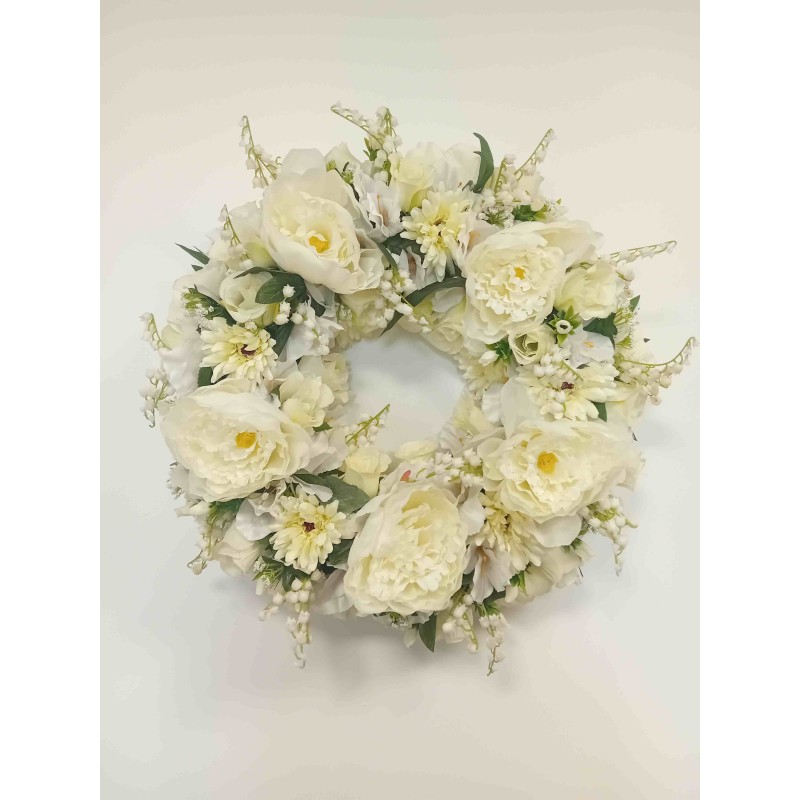 Couronne funéraire | Grossiste fleuriste | Fait main en France Couronne funéraire | Grossiste fleuriste | Fait main en France