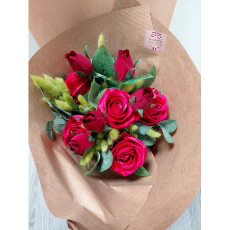 Bouquet de Roses Artificielles | Grossiste fleuristes | Qualité prix