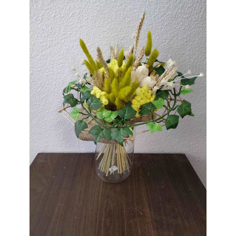 Bouquet Rond Fleurs Séchées | Grossiste fleuristes | Qualité prix Bouquet Rond Fleurs Séchées | Grossiste fleuristes | Qualité prix