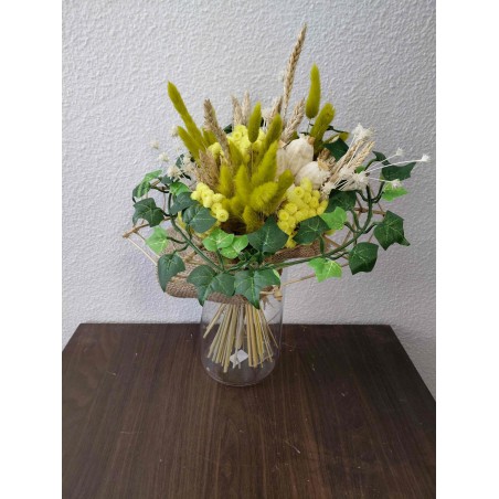 Bouquet Rond Fleurs Séchées | Grossiste fleuristes | Qualité prix Bouquet Rond Fleurs Séchées | Grossiste fleuristes | Qualité prix