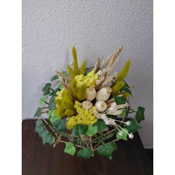 Bouquet Rond Fleurs Séchées | Grossiste fleuristes | Qualité prix