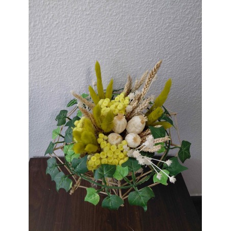 Bouquet Rond Fleurs Séchées | Grossiste fleuristes | Qualité prix Bouquet Rond Fleurs Séchées | Grossiste fleuristes | Qualité prix