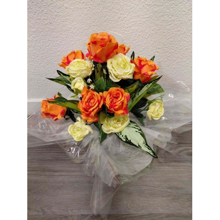 Bouquet Rond Funéraire | Grossiste Pompes Funèbres | Artisanat Bouquet Rond Funéraire | Grossiste Pompes Funèbres | Artisanat