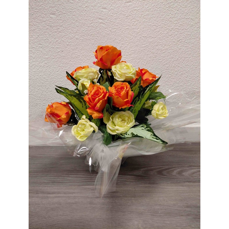 Bouquet Rond Funéraire | Grossiste Pompes Funèbres | Artisanat Bouquet Rond Funéraire | Grossiste Pompes Funèbres | Artisanat