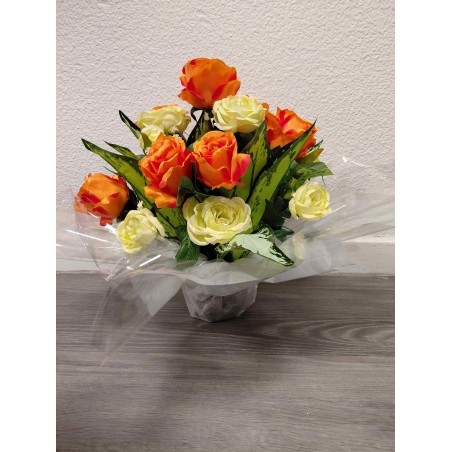 Bouquet Rond Funéraire | Grossiste Pompes Funèbres | Artisanat Bouquet Rond Funéraire | Grossiste Pompes Funèbres | Artisanat