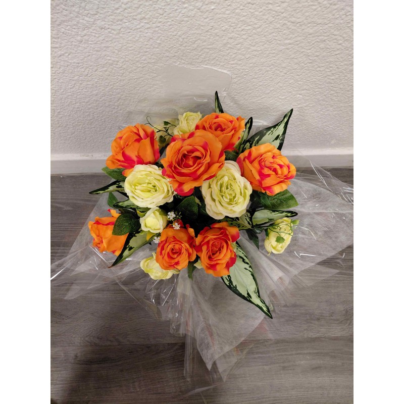 Bouquet Rond Funéraire | Grossiste Pompes Funèbres | Artisanat Bouquet Rond Funéraire | Grossiste Pompes Funèbres | Artisanat