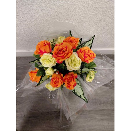 Bouquet Rond Funéraire | Grossiste Pompes Funèbres | Artisanat Bouquet Rond Funéraire | Grossiste Pompes Funèbres | Artisanat