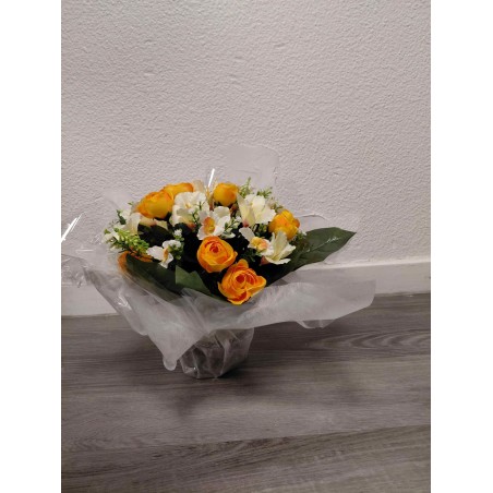 Bouquet Rond Deuil | Grossiste Pompes Funèbres | Artisanat