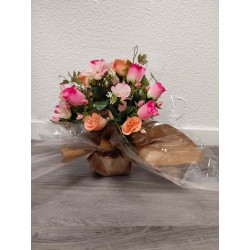 Bouquet Rond Artificiel | Grossiste Pompes Funèbres | Artisanat