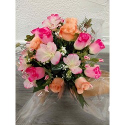 Bouquet Rond Artificiel | Grossiste Pompes Funèbres | Artisanat