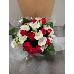 Bouquet Rond Deuil | Grossiste Pompes Funèbres | Artisanat