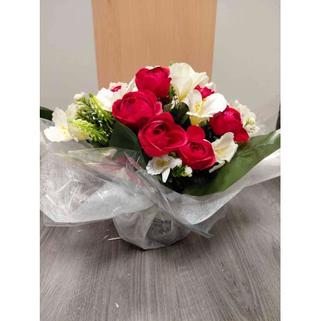 Bouquet Rond Deuil | Grossiste Pompes Funèbres | Artisanat