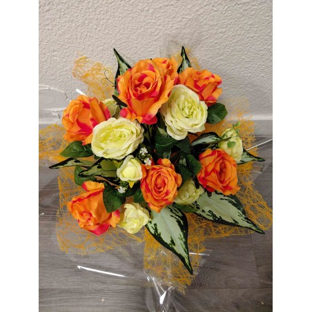 Bouquet Rond Funéraire | Grossiste Pompes Funèbres | Artisanat Bouquet Rond Funéraire | Grossiste Pompes Funèbres | Artisanat