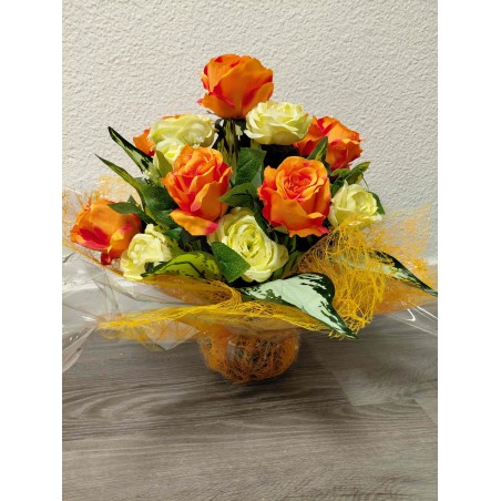 Bouquet Rond Funéraire | Grossiste Pompes Funèbres | Artisanat Bouquet Rond Funéraire | Grossiste Pompes Funèbres | Artisanat