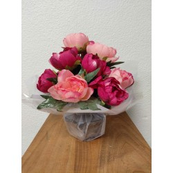 Bouquet De Pivoines | Grossiste Pompes Funèbres | Artisanat