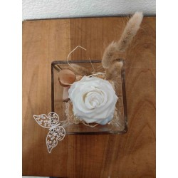 Composition rose stabilisée | Grossiste fleuristes | Qualité prix