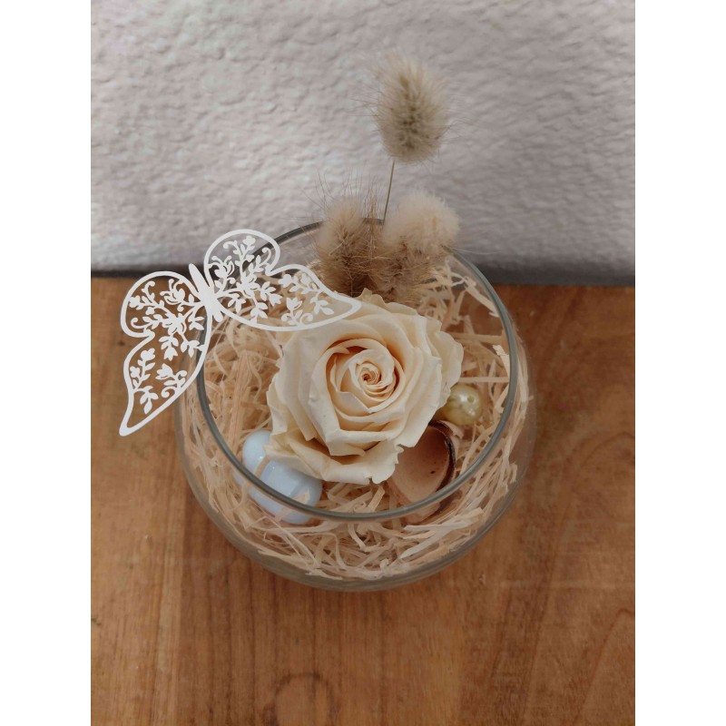 Composition rose stabilisée | Grossiste fleuristes | Qualité prix Composition rose stabilisée | Grossiste fleuristes | Qualité prix