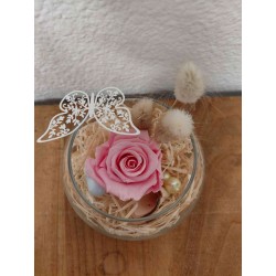 Composition rose stabilisée | Grossiste fleuristes | Qualité prix