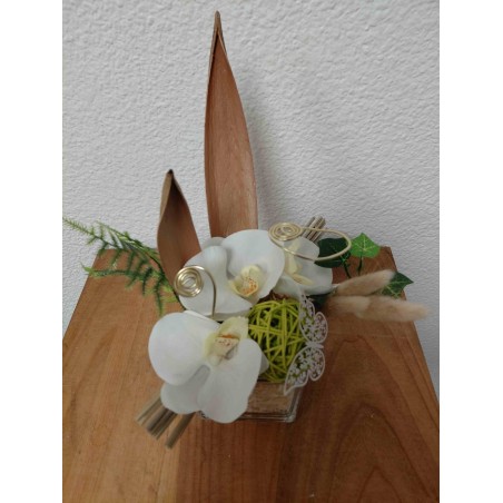Composition Orchidée Verrerie | Grossiste Fleuriste | Qualité prix Composition Orchidée Verrerie | Grossiste Fleuriste | Qualité prix