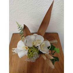Composition Orchidée Verrerie | Grossiste Fleuriste | Qualité prix