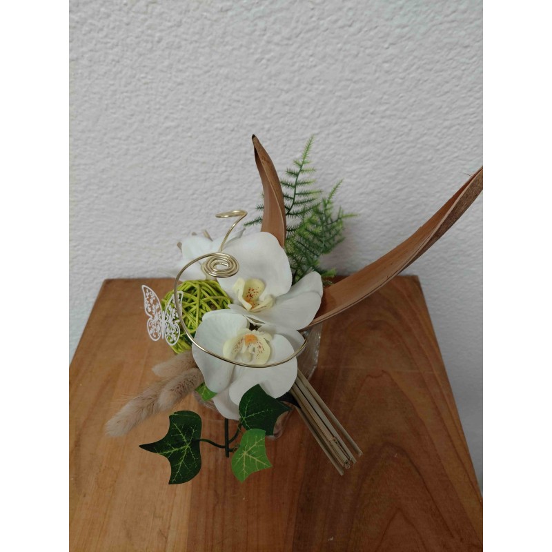 Composition Orchidée Verrerie | Grossiste Fleuriste | Qualité prix Composition Orchidée Verrerie | Grossiste Fleuriste | Qualité prix