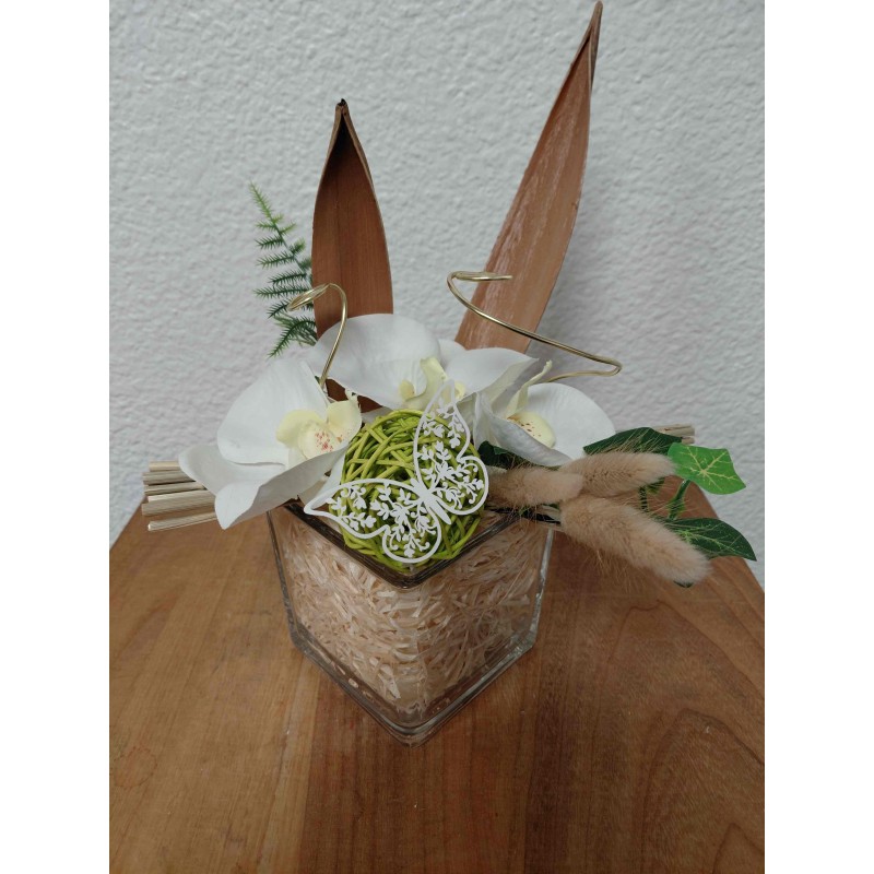 Composition Orchidée Verrerie | Grossiste Fleuriste | Qualité prix Composition Orchidée Verrerie | Grossiste Fleuriste | Qualité prix
