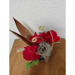 Composition Orchidée Verrerie | Grossiste Fleuriste | Qualité prix