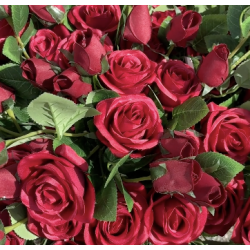 Rose artificielle avec bouton | Grossiste Fleuriste | Qualité Prix