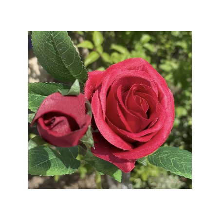 Rose artificielle avec bouton | Grossiste Fleuriste | Qualité Prix